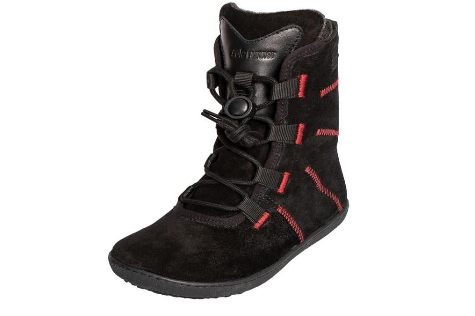 Amri Black Red Minimalschuh