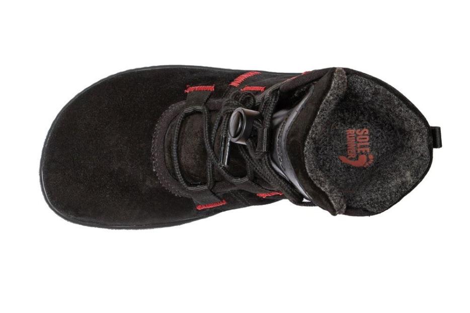 Amri Black Red Top Barfussschuh