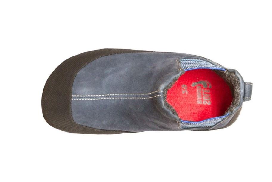 Kinder Barfussschuh Portia Blau