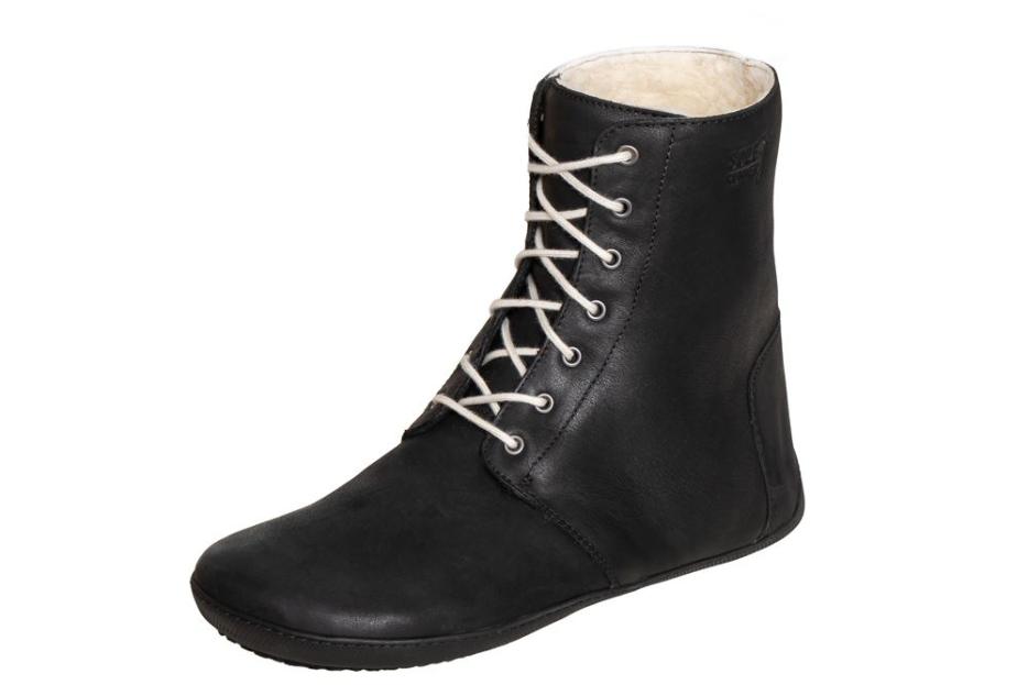 Unisex Winter Barfussstiefel Hati Black