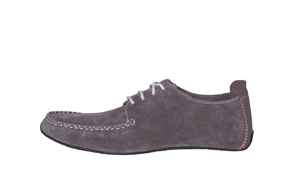 Barfussschuh Scout Grau