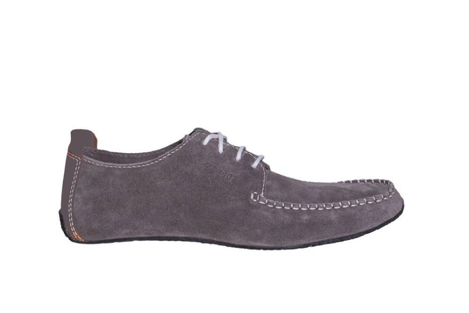 Sole Runner Barfuss Mokassin Scout Grey